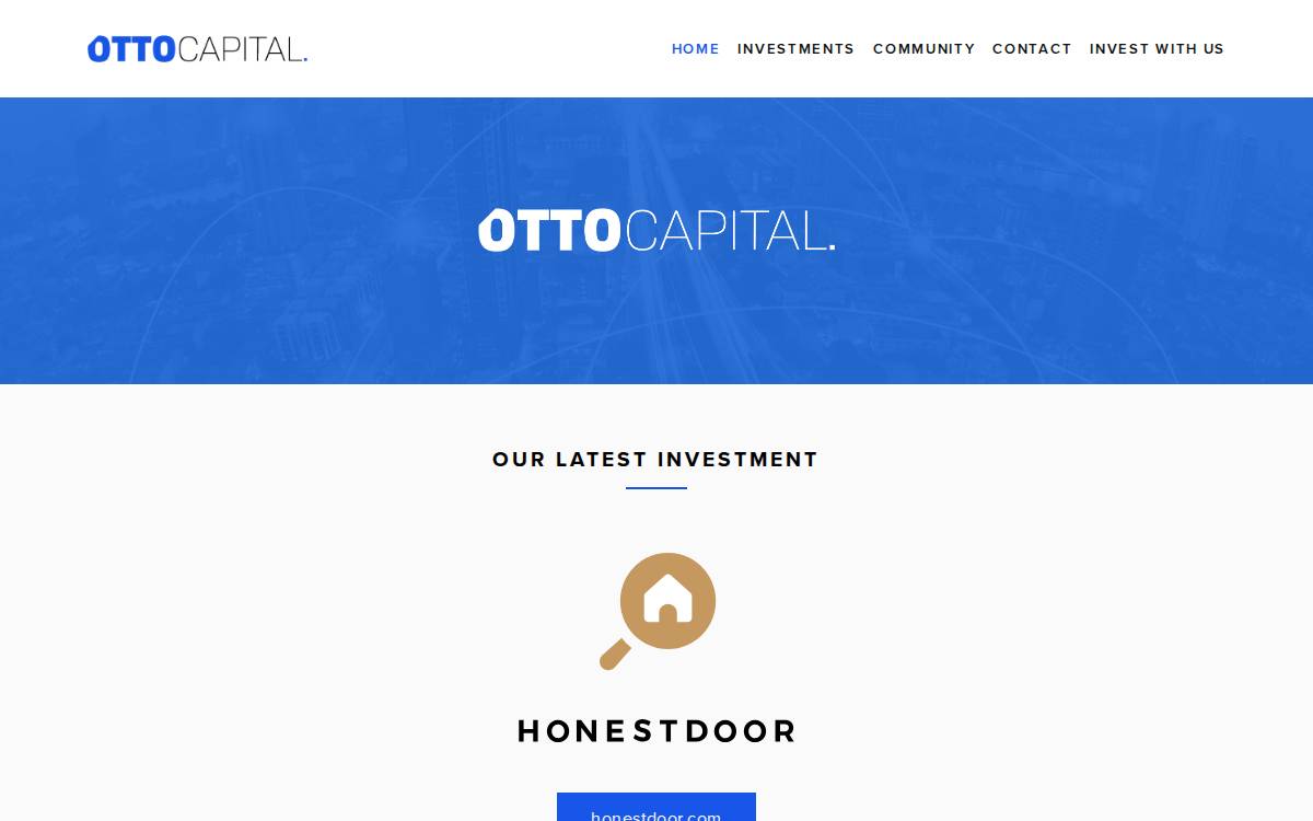 HonestDoor website preview