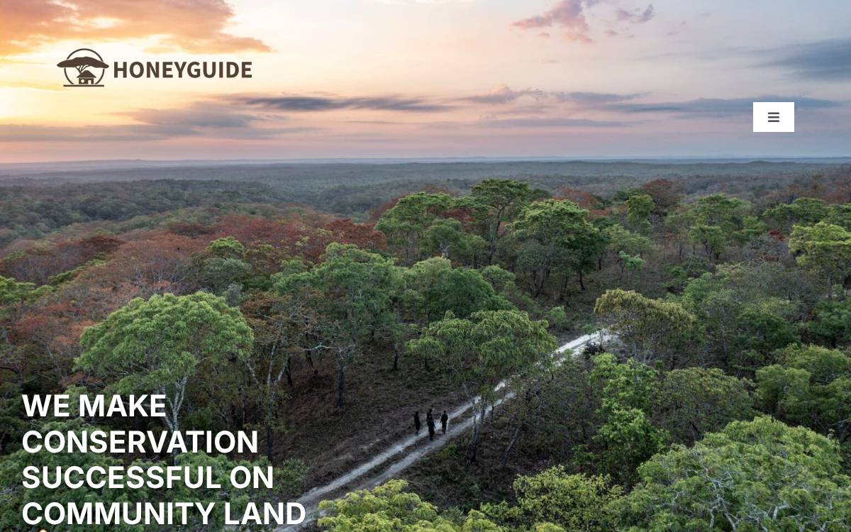 Honeyguide website preview