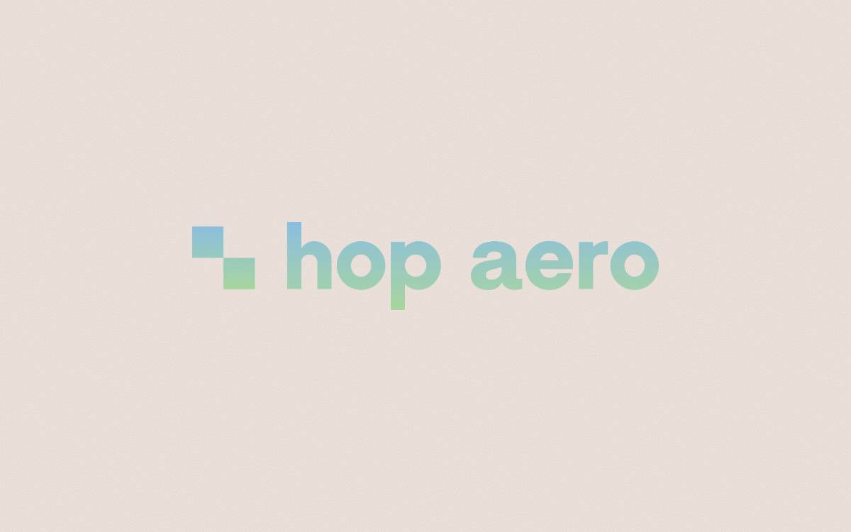 Hop Aero website preview