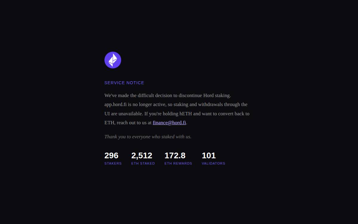 HORD Asset Management website preview