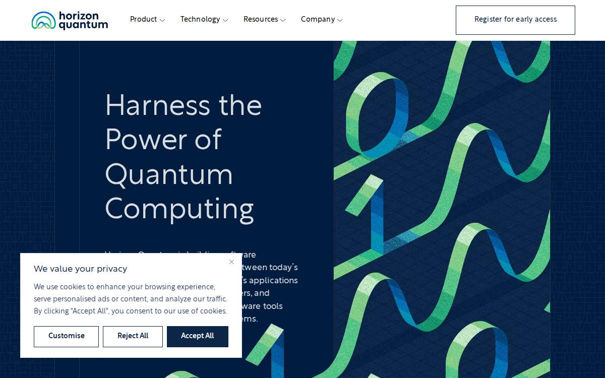 Horizon Quantum Acquired website preview