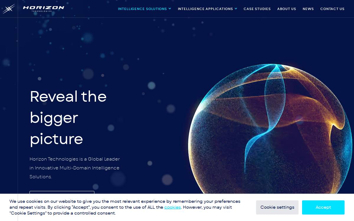 Horizon Technologies website preview