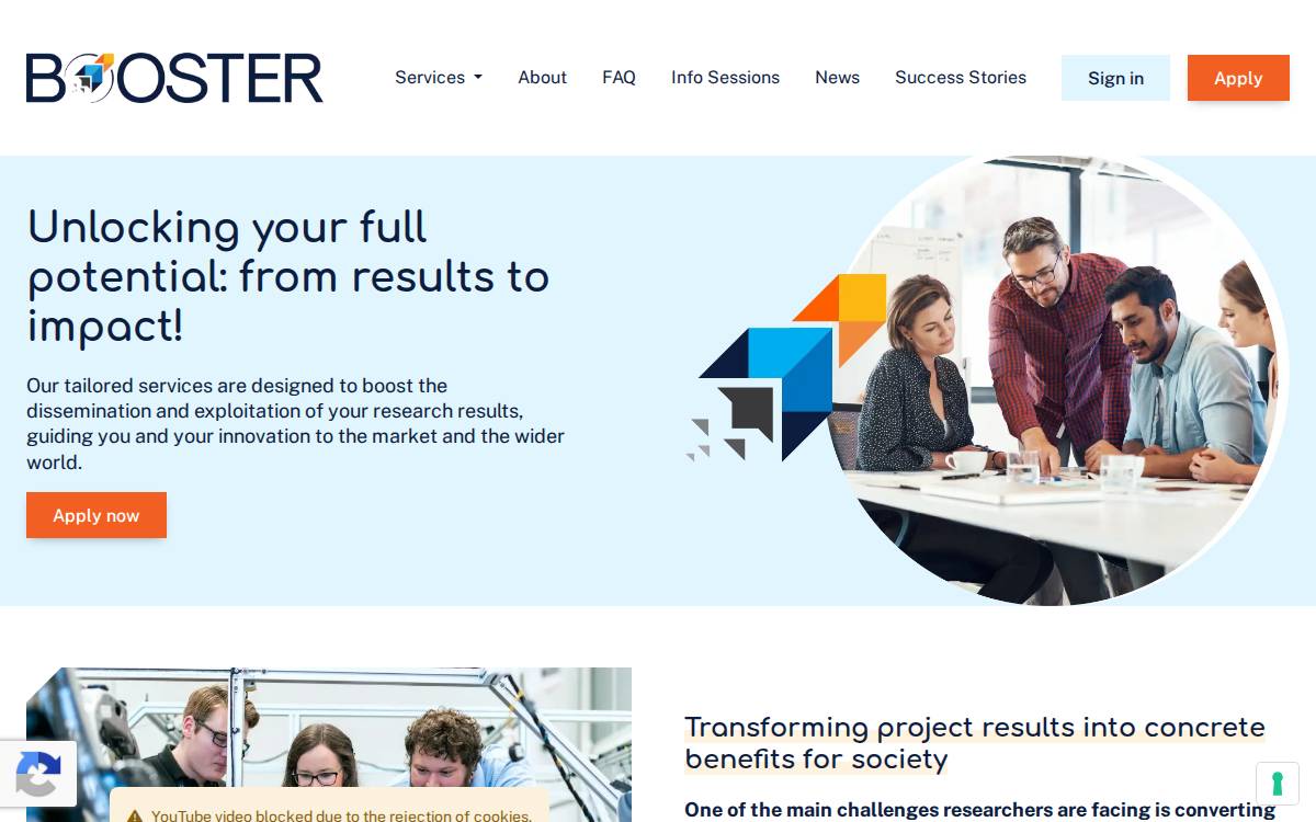 Horizonresultsbooster website preview
