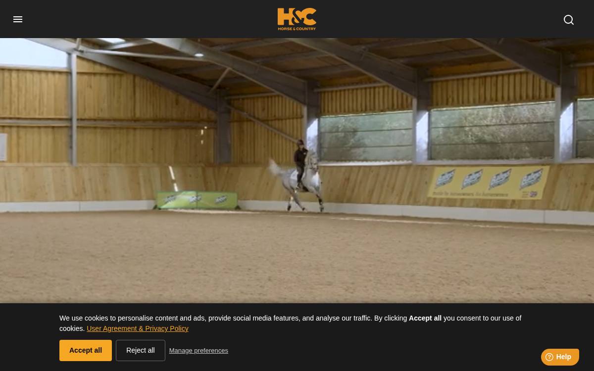 Horse & Country website preview
