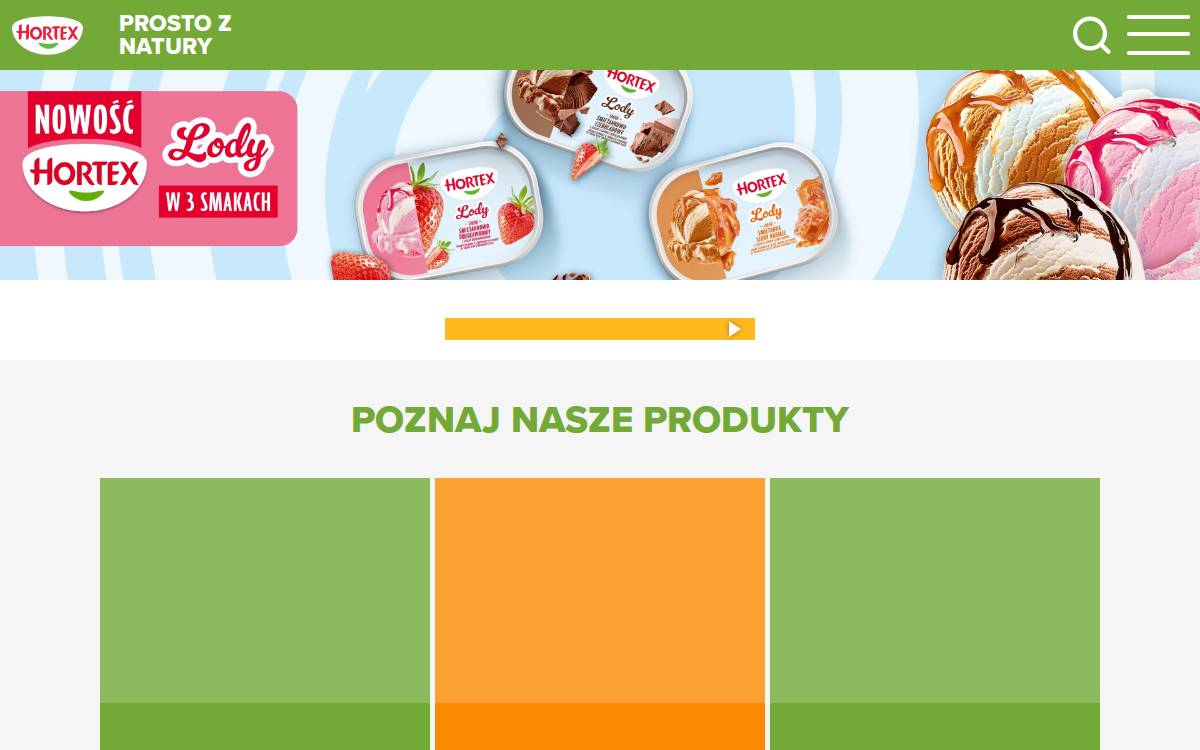 Hortex website preview