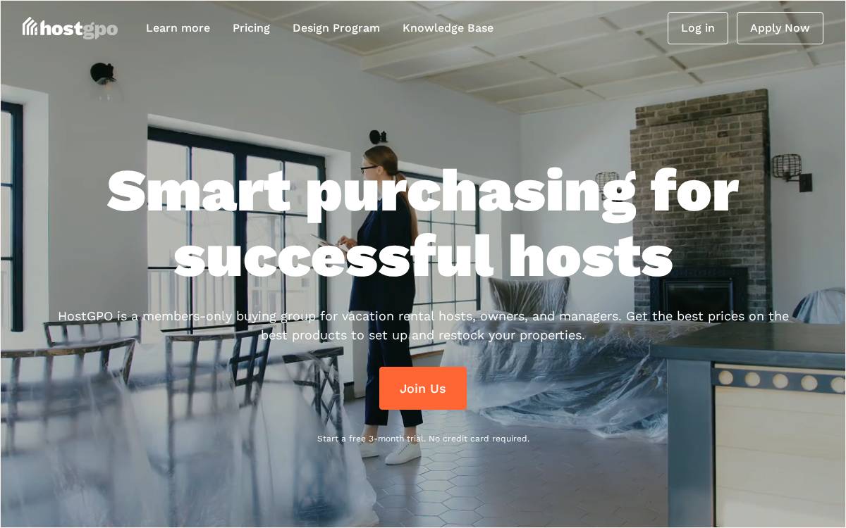 HostGPO website preview