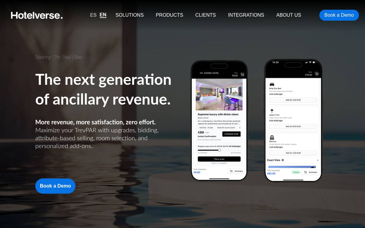 Hotelverse website preview
