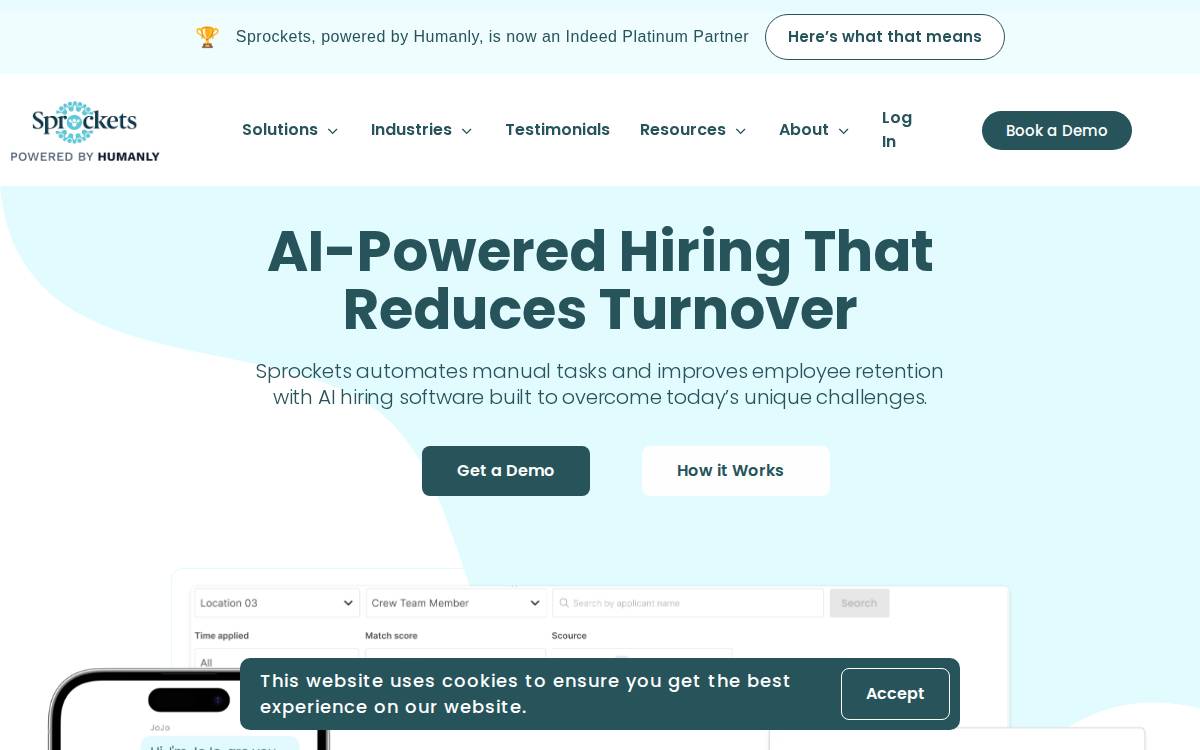 HourWork website preview