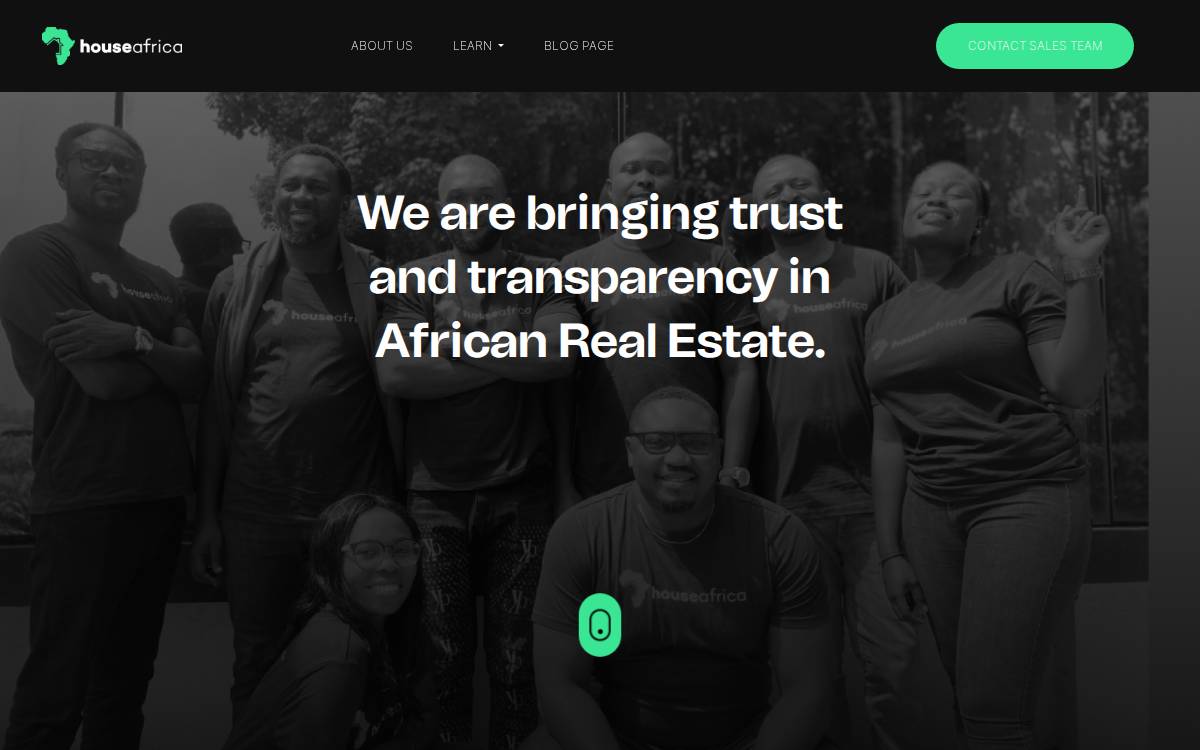 HouseAfrica website preview