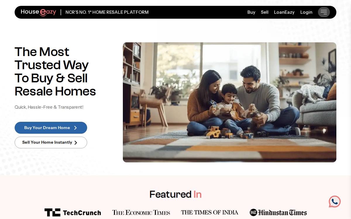 Houseeazy website preview