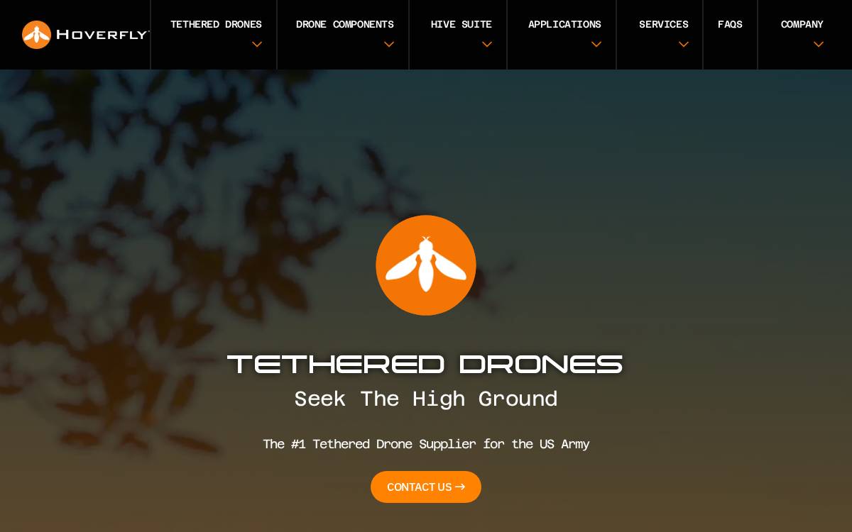Hoverfly Technologies website preview