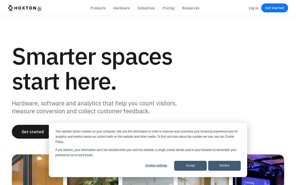 Hoxton Analytics website preview