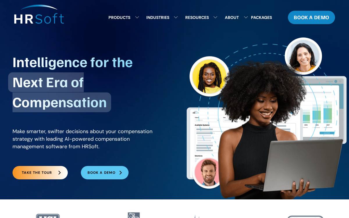 HRSoft website preview