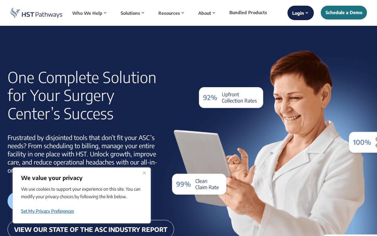 HST Pathways website preview