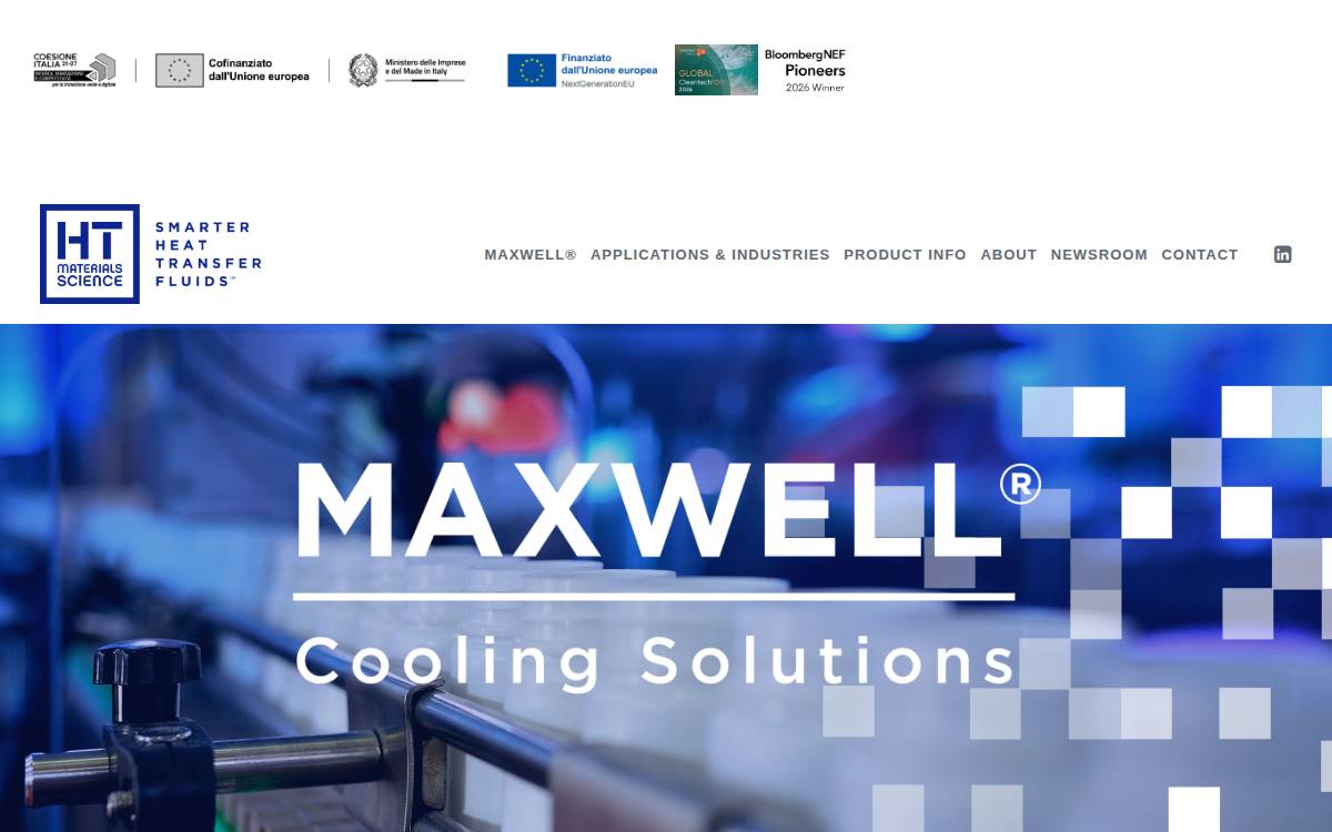 HT Materials Science website preview