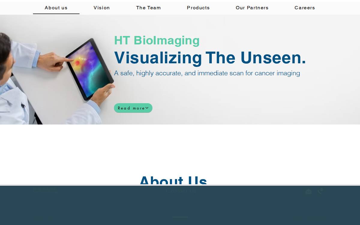 HT BioImaging website preview