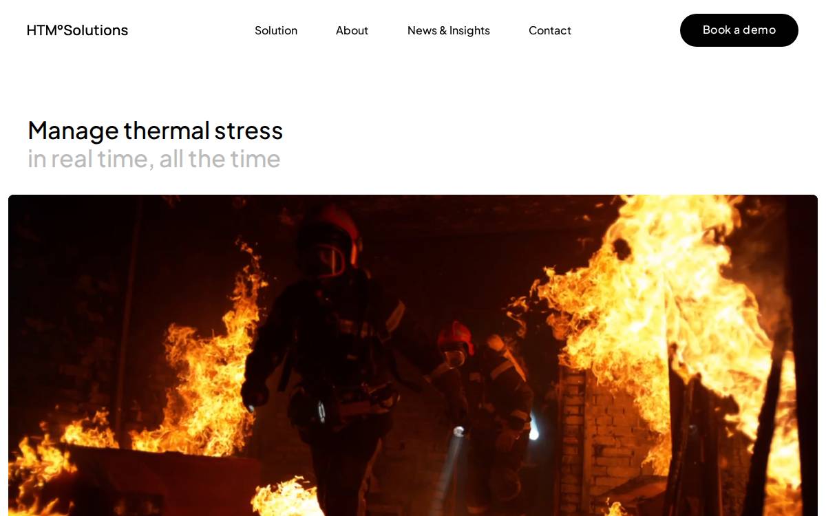 Htmsolutions website preview