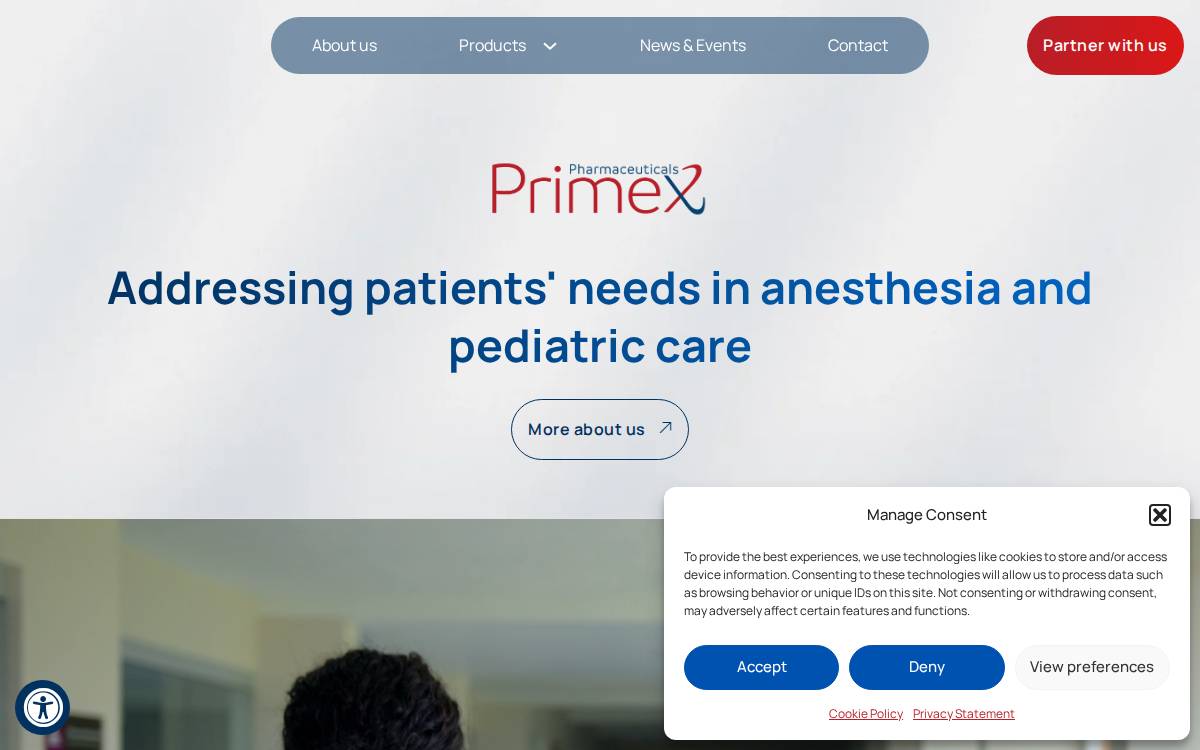 Primexpharma website preview