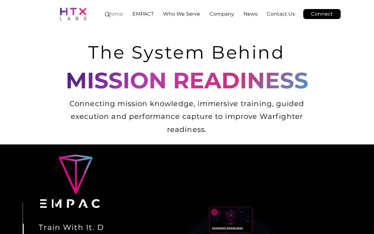 HTX LABS, INC website preview
