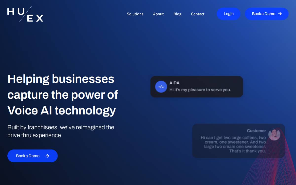 HU/EX Labs Website website preview