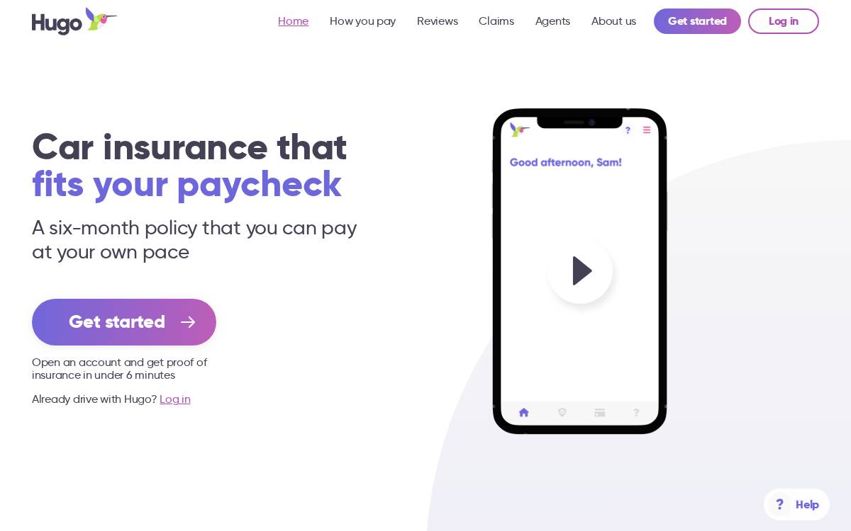 Hugo website preview