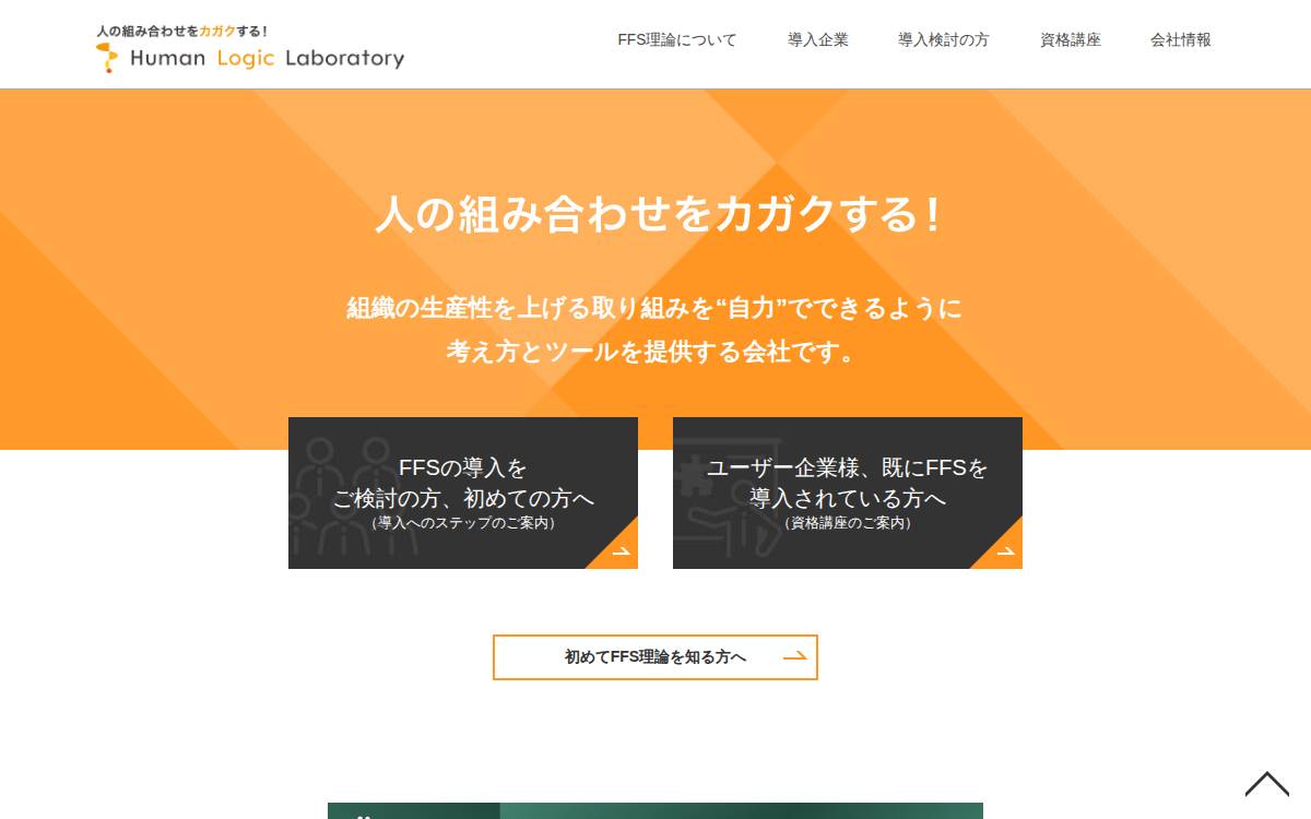 Human Logic website preview