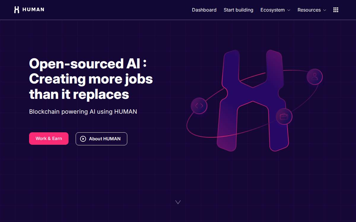 HUMAN Protocol website preview