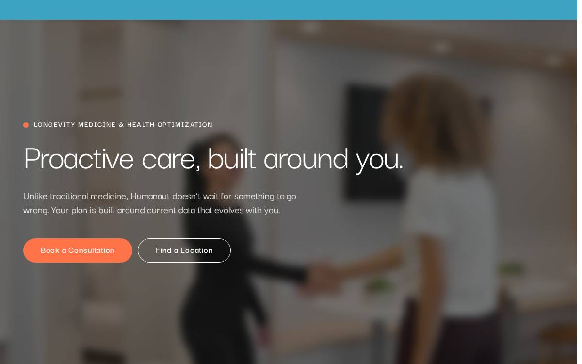 HUMANAUT HEALTH website preview