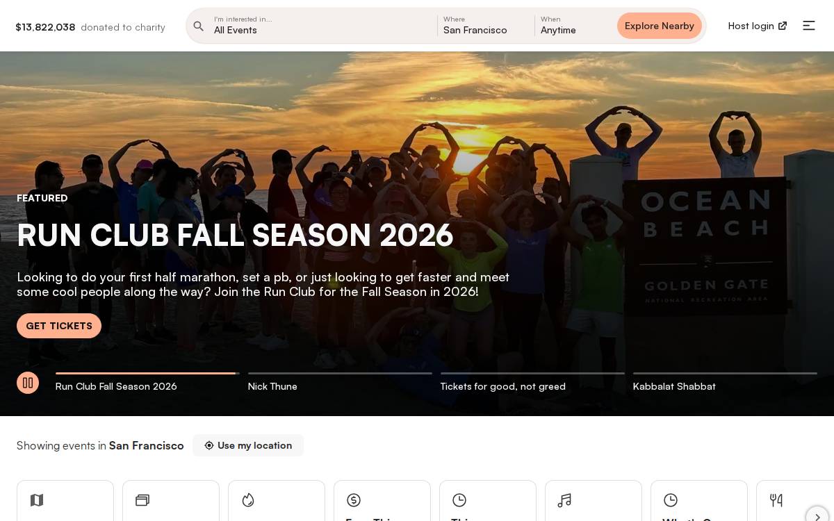 Humanitix website preview