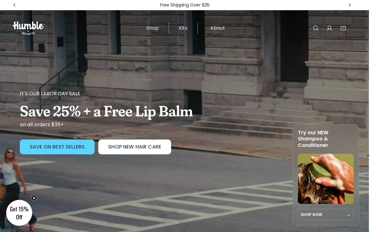 Humble Brands website preview