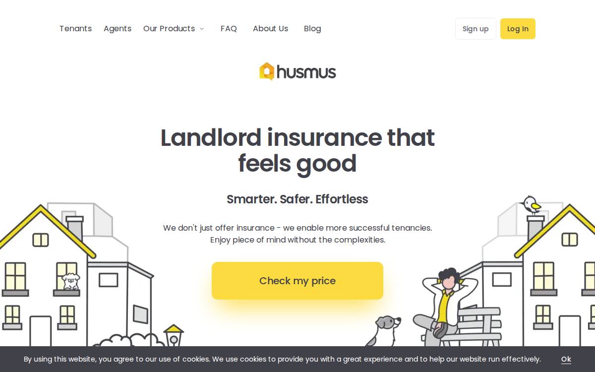 Husmus website preview