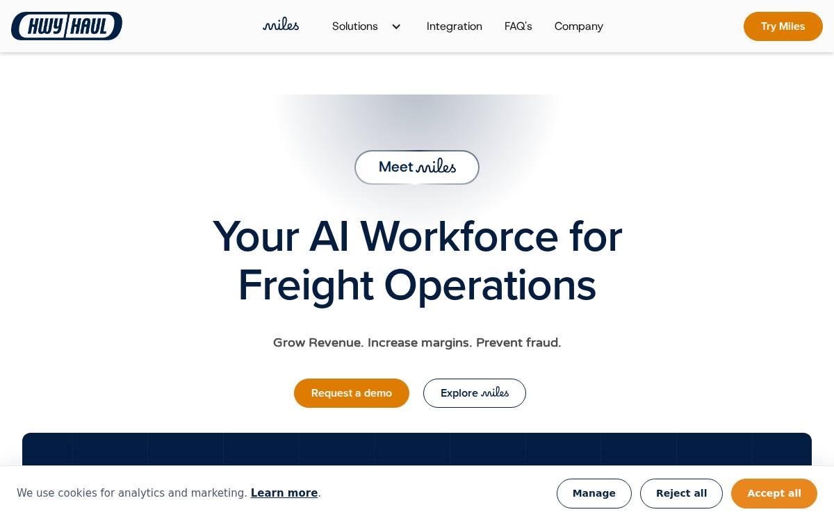 Hwy Haul website preview