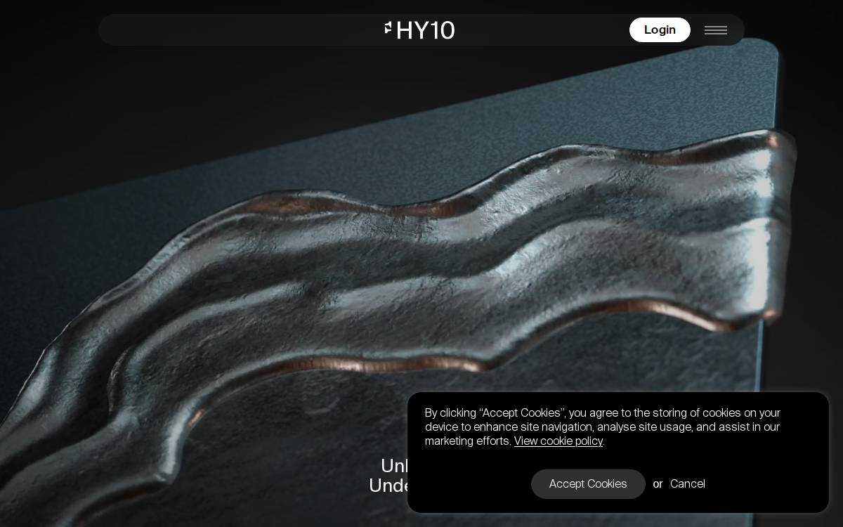 Hy10 website preview