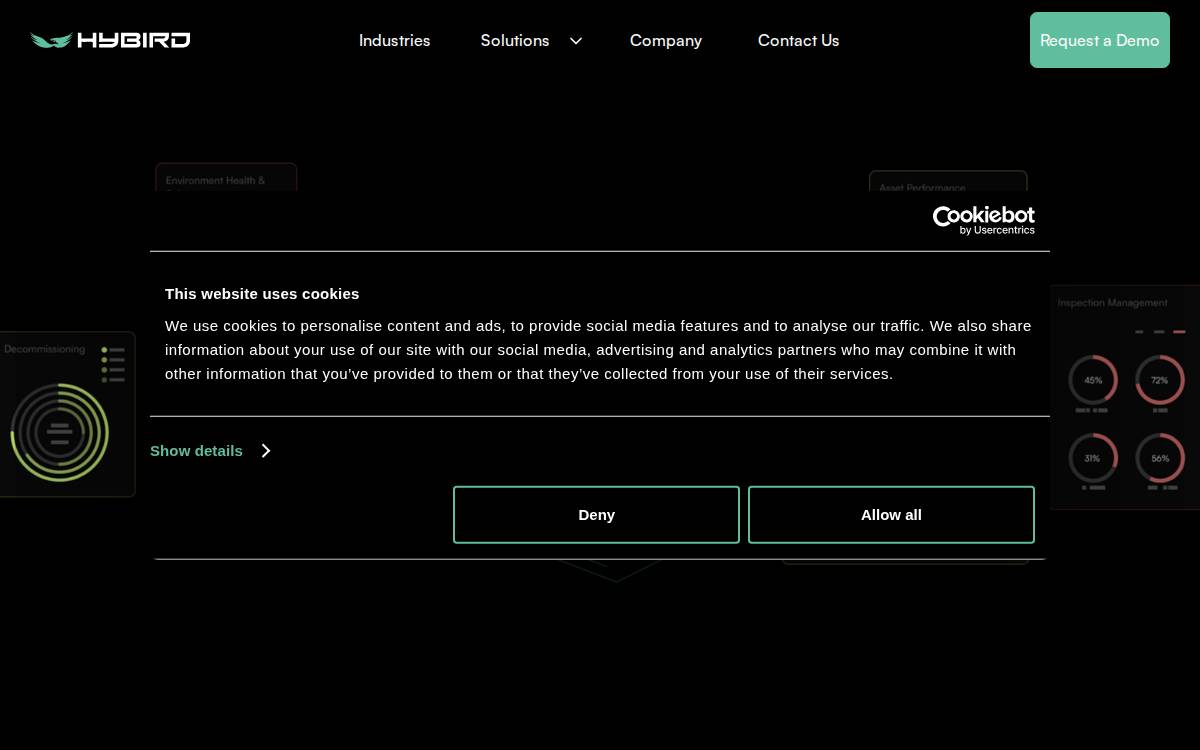 HyBird website preview