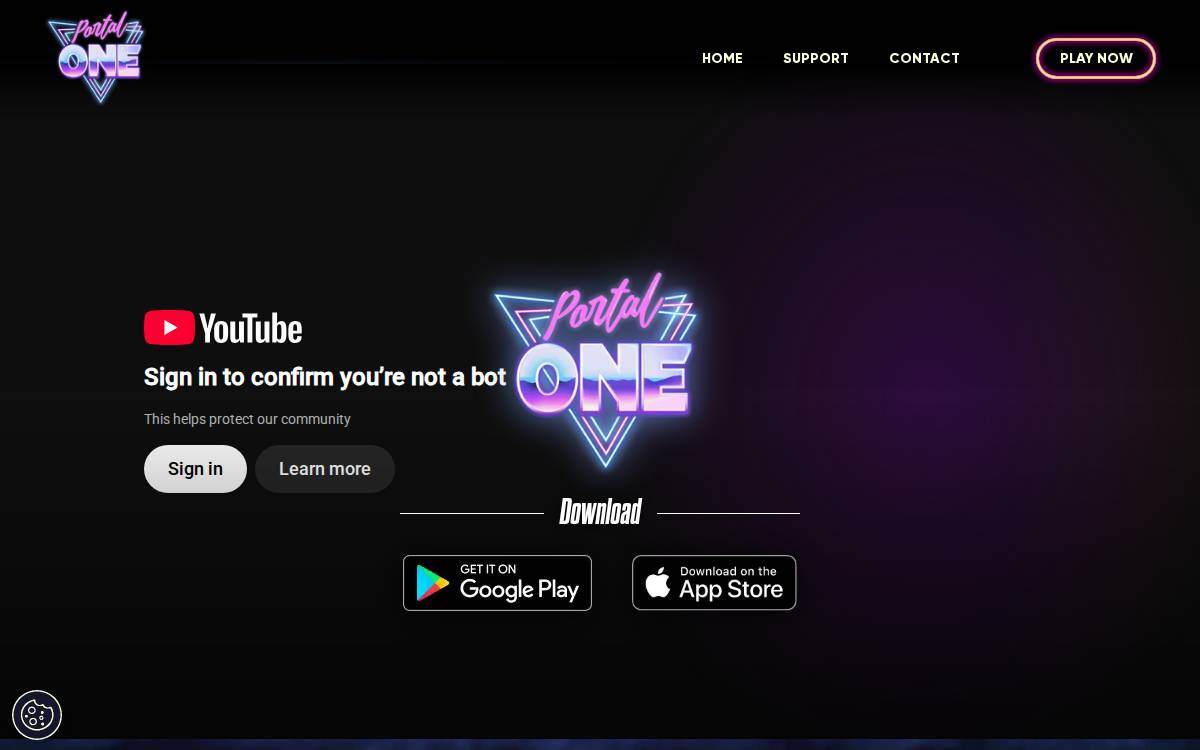 Hybrid videogaming www.portalone.com (External) website preview
