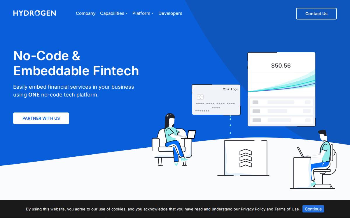 Hydrogen website preview