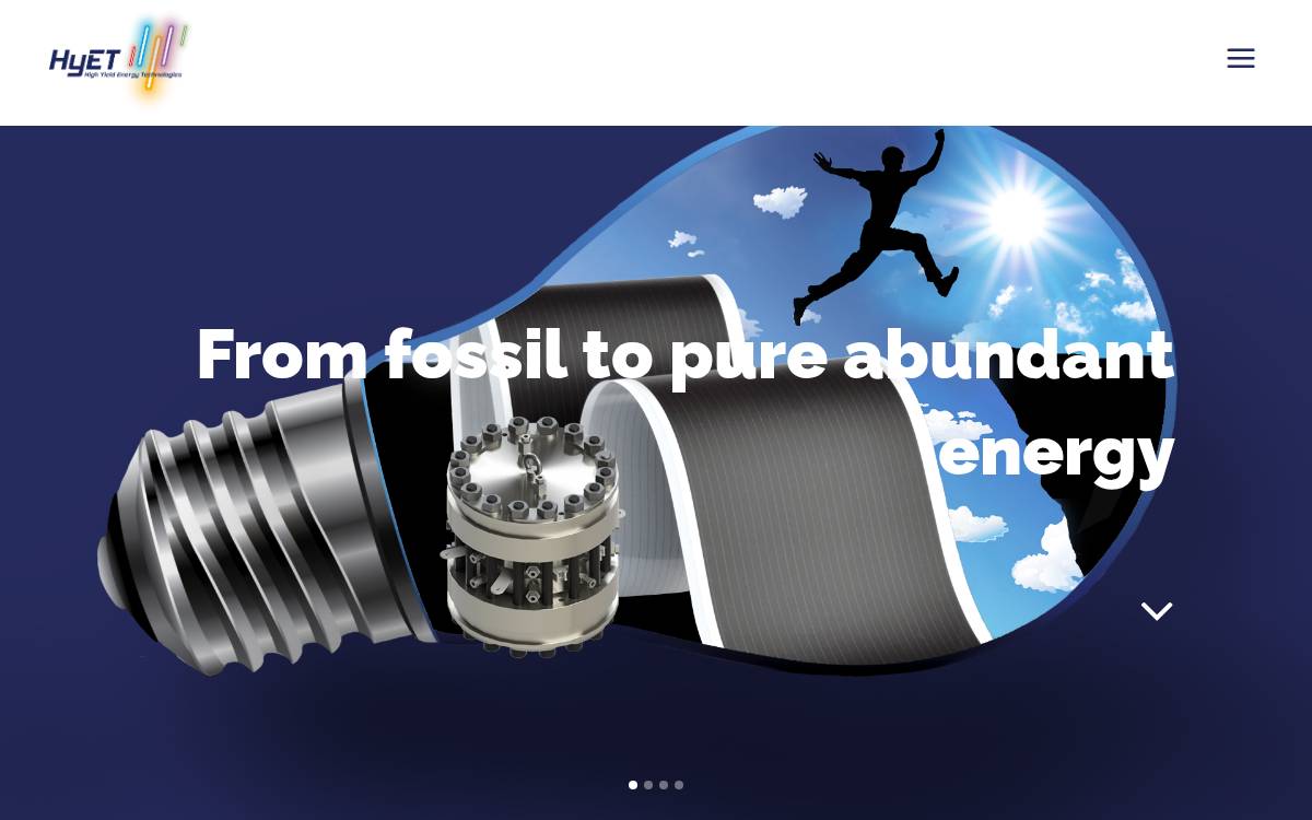 HyET website preview