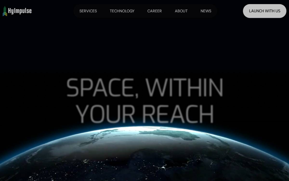 HyImpulse website preview