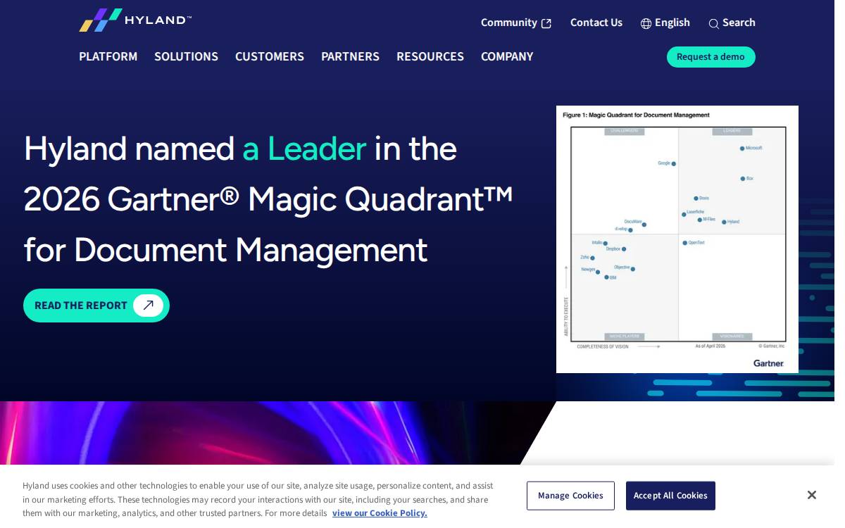 Hyland website preview