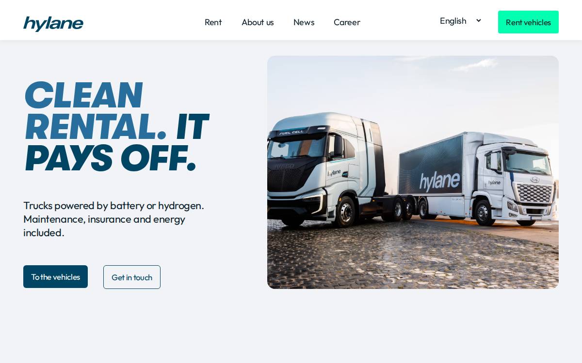 hylane website preview