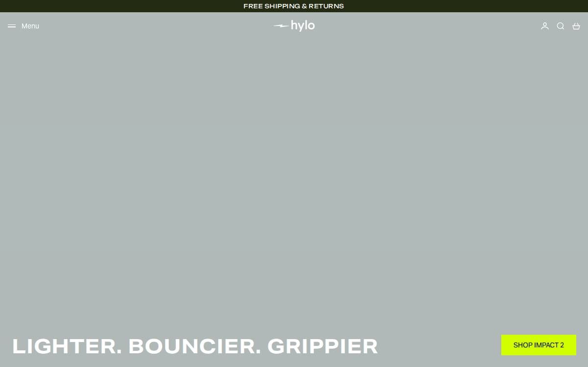 Hyloathletics website preview