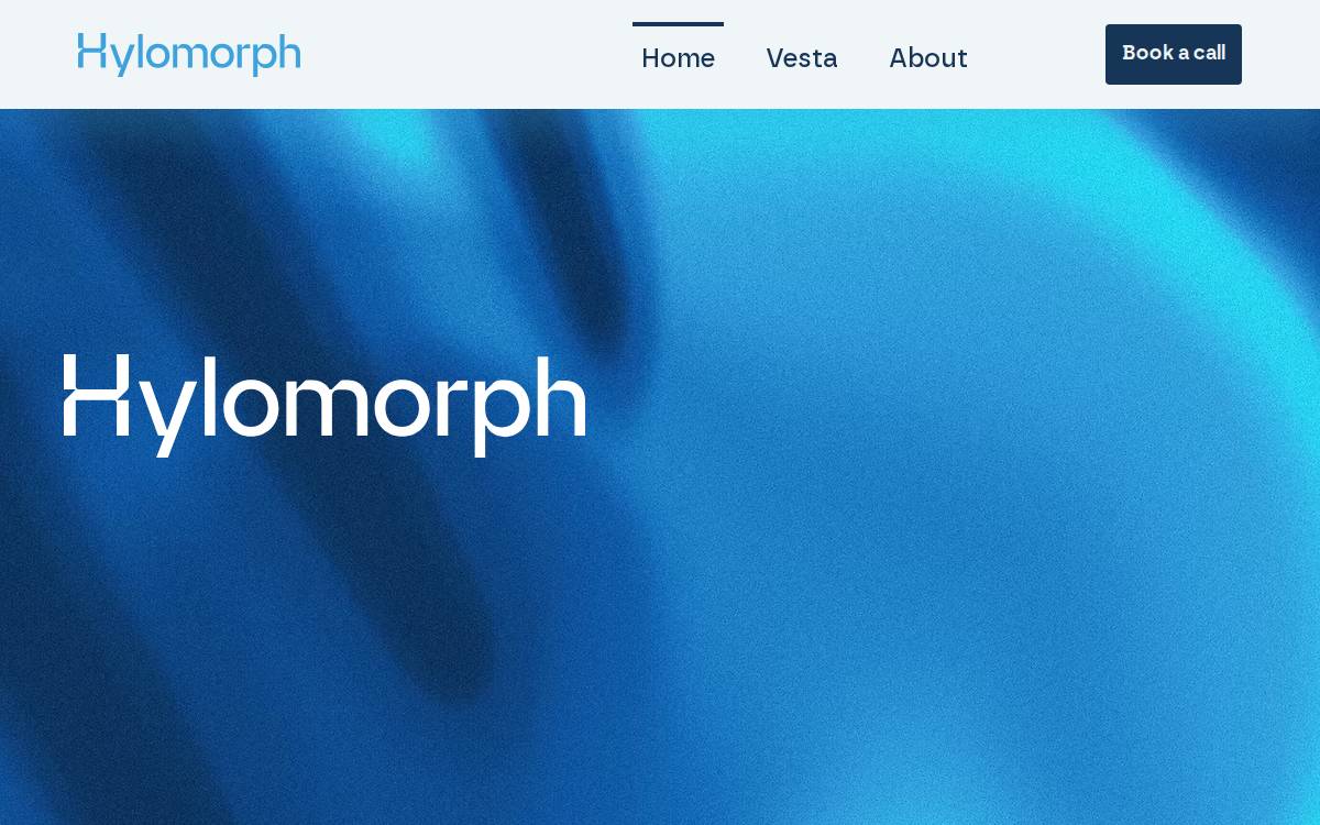 Hylomorph website preview