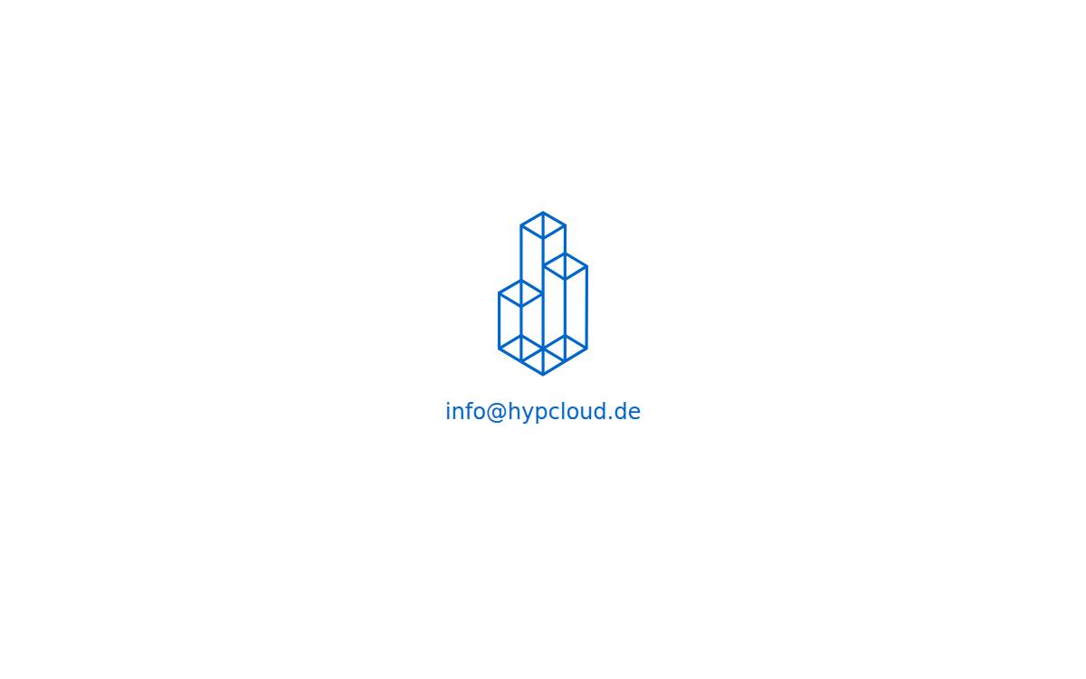 Hypcloud website preview