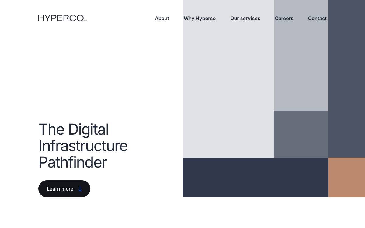Hyperco website preview