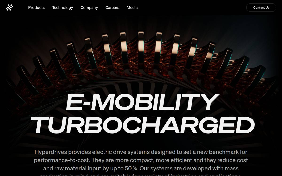 Hyperdrives website preview