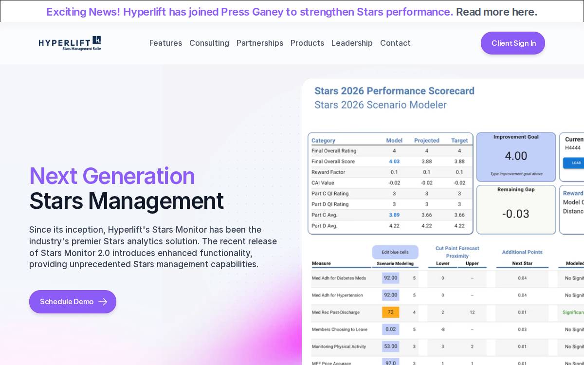 Hyperlift Logic website preview