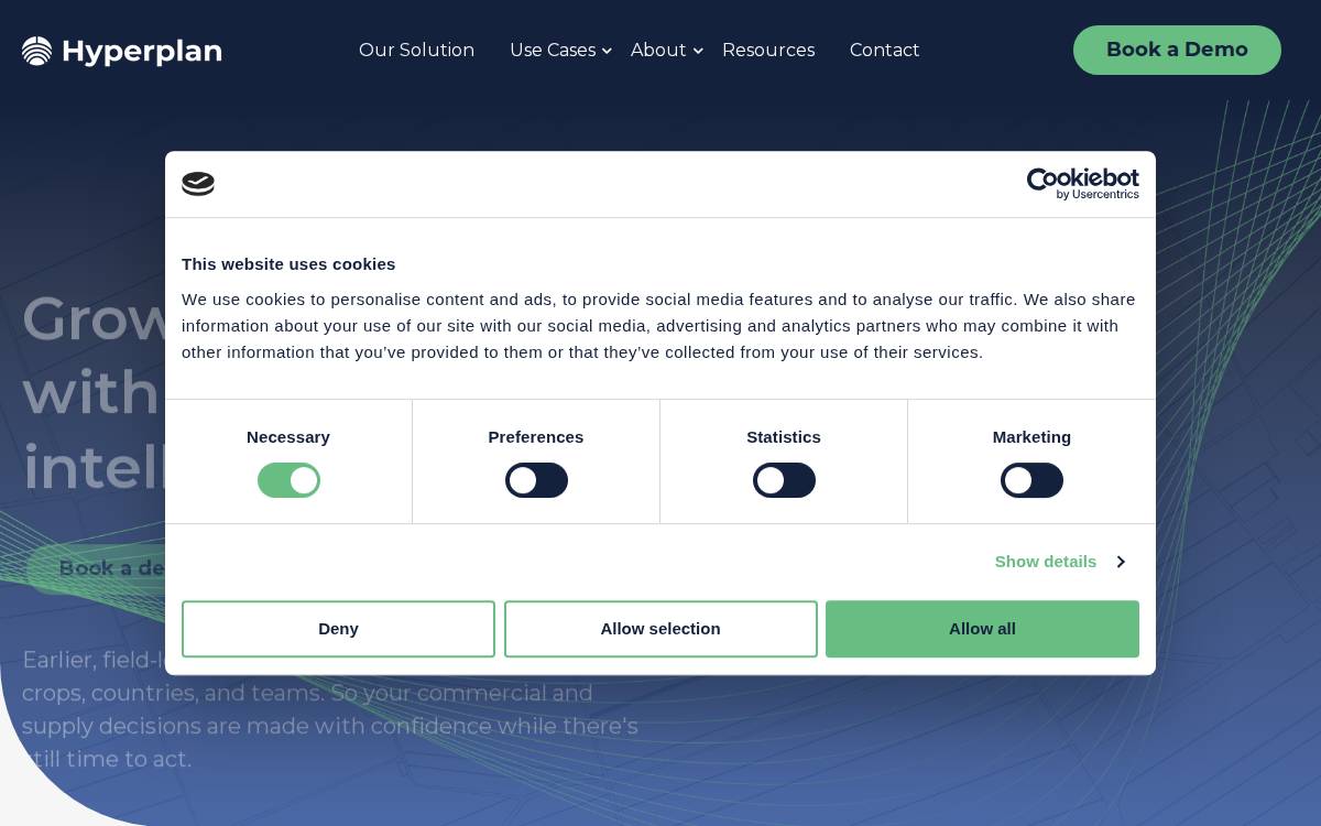 Hyperplan website preview