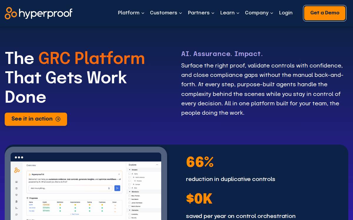 Hyperproof website preview