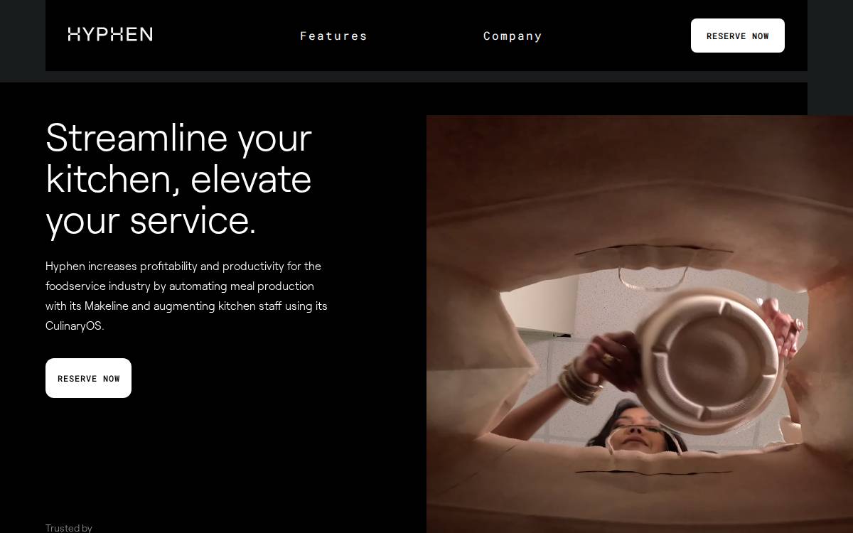 Hyphen website preview