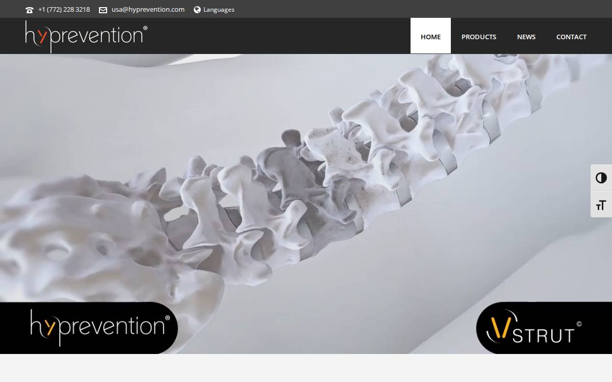 Hyprevention website preview
